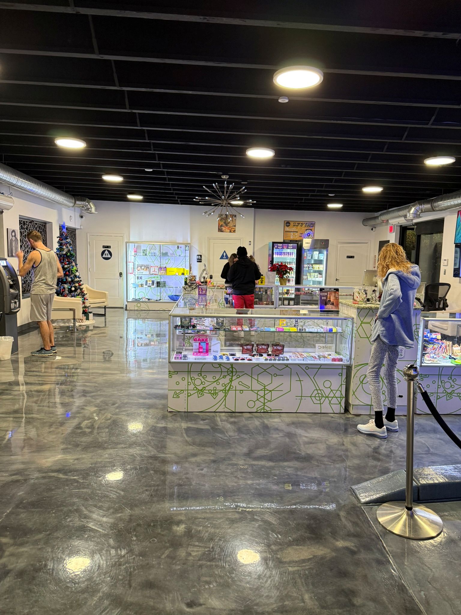 sales floor