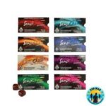 Assorted cannabis infused chocolate bar packaging